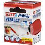 Tesa - Gewebekleb. 2,75m x 38mm extra Power rot 56343