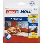 Tesa - TESA tesamoll 6m fentre Joint en caoutchouc Auto-adhsif Marron