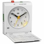 Braun - BC 05 W Quarz-Klappwecker wei
