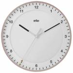 Braun - BC 17 PW DCF Radio Horloge murale rose/blanc