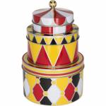 Alessi - Circus Metalldosen 3er MW31S3