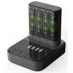 Gp Batteries - USB Akkuladeger�t RECYKO PRO P461, 4 Ladeslots, inkl. Docking Station D461