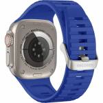 Decoded - Silicone Ultra Traction Strap 42/44/45/49mm Galc Blue