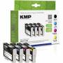 Kmp - KMP MULTIPACK E121V - 4er-Pack - Schwarz, Gelb, Cyan, Magenta - kompatibel - Tintenpatrone (Alternative zu: Epson T1281, Epson T [EURO-Version]