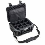 B & w International - B&W Outdoor Koffer Typ 4000 schwarz mit Fototasche