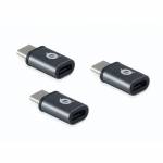 Conceptronic - CONCEPTRONIC Adapter USB-C -> Micro USB 3.0 3er-Pack gr