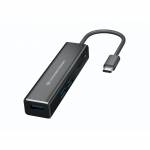Conceptronic 3-port Usb-c->usb-a 3.0 / sd / microsd / tf Card Slot - CONCEPTRONIC 3-Port USB-C->USB-A 3.0/SD/MicroSD/TF card slot