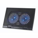 Conceptronic - CONCEPTRONIC 2-Fan Cooling Pad (17.0)/ Ergonomisch THANA02B [DE-Version, German Keyboard]
