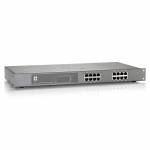 Level One - LevelOne FEP-1612W380 16-Port-Fast Ethernet-PoE-Switch