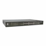 Level One - LevelOne Switch 24x FE FGP-2831 2xGE 2xGSFP 19 390W 24xPoE+