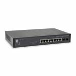 Level One - GEP-1051 - Switch - Smart - 8 x 10/100/1000 (PoE+)