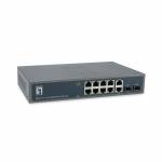 Level One - LevelOne Switch 10x GE GEP-1221 2xGSFP 19 150W 8xPoE+