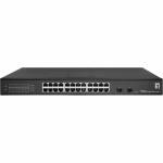 Level One - LevelOne Hilbert 26-Port Gigabit Smart Lite Switch, 24 x Gigabit RJ45, 2 x Gigabit SFP