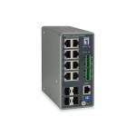 Level One - LevelOne Switch 8x GE IGU-1271 4xGSFP 8xPoE