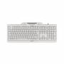 Cherry - KC1000 SC wei-grau [DE-Version, German Keyboard]