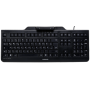 Cherry - CHERRY TAS KC 1000 SC Corded DE-Layout schwarz Smartcard [DE-Version, German Keyboard]
