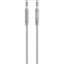 Belkin - Premium MIXIT 1,2 m Audio Kabel 3,5mm grau AV10164bt04-GRY
