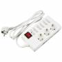  "Rev-Tischsteckdose 9-fach 1,4 m mit Schalter wei-Rev-Hardware/Electronic"