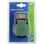 Rev - Adapter mit Schalter IP44 schwarz-grn