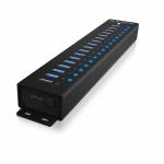 Icy Box - ICY BOX 17-Port Hub with USB 3.2 Gen 1 Type-A interface