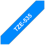  "Broth. P-Schriftbandkassette Brother 12mm blau/wei TZE535-Brother-Hardware/Electronic"