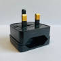  "Bostinger-power adapter Euro to UK/GB power plug 2.5A/250V black, incl. fuse-Bostinger-Adapter/Cable"