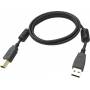 Vision - Vision Professional - USB-Kabel - USB (M) bis USB Typ B (M) - USB 2.0 - 2 m - Schwarz