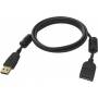 Vision - Vision Professional - USB-Verlngerungskabel - USB (M) bis USB (W) - USB 2.0 - 2 m - Schwarz