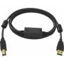 Vision - Vision Professional - USB-Kabel - USB (M) bis USB Typ B (M) - USB 2.0 - 15 m - aktiver Booster nachgeschaltet - Schwarz
