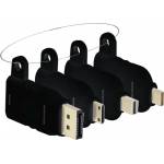 Vision - Professional - Video-/Audio-/Datenkabel-Kit - Schwarz