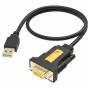 Vision - Vision USB to Serial Adaptor - Serieller Adapter - USB - RS-232 - Schwarz