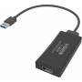 Vision - Vision TC-USBHDMI HDMI USB 3.0 Black cable interface/gender adapter