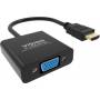 Vision - Professional - Videoadapter - HDMI mnnlich zu HD-15 (VGA) weiblich - 23cm - Schwarz - 1080p-Untersttzung (TC-HDMIVGA