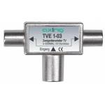 Axing - TVE 1-03 - Silber - 1  IEC(f) - 2  IEC(m) - 5,5 cm - 3,4 cm (TVE 1-03)