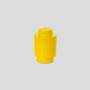 Room Copenhagen - LEGO Storage Brick 1 rund gelb, Aufbewahrungsbox