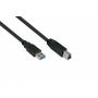 Kabelmeister - kabelmeister USB3.0 Kabel A-A UL schwarz 0,5m