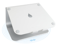 Rain Design - mStand 360 - Notebook-Stnder - Anodized Silver (10036) [DE-Version, German Keyboard]