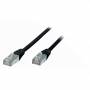 S / Conn Maximum Connectivity - S/CONN RJ45-RJ45, m-m, 5m, 5 m, Cat5e, F/UTP (FTP), RJ-45, RJ-45, Schwarz