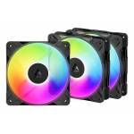 Arctic - ARCTIC Freezer P12 Pro Reverse A-RGB - 3 Pack Computer case Fan 12 cm Black 3 pc(s) 