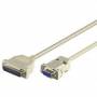 Microconnect - Microconnect DB-9/DB-25 M/F 3m 3m DB9 DB25 Grey serial cable