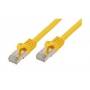 Shiverpeaks - shiverpeaks BASIC-S--RJ45 跳线 S/FTP、PIMF、原始电缆 CAT.7 原始电缆，无卤素，黄色，1、0m (BS75511-Y)