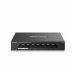 Tp-link - 8-Port Gigabit Desktop Switch with 7-Port PoE+, Managed, Gigabit Ethernet (10/10