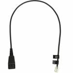 Jabra - Kabel QD -> RJ10 Standard Glatt