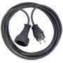 Brennenstuhl - 25 m Qualitts-Kunststoffkabel mit Wandhalter. Mit Schutzkontakt-Stecker und -Kupplung - Wandhalter - Spannung 220 - 240V -