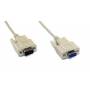 Inline - InLine Serial cable DB9 M/F 15m 15m male 9pin Sub D female 9pin Sub D Gris cble Srie