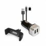 Realpower - RealPower KFZ-Ladegert Set + Kabel + Halterung Smartphone