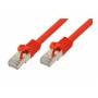 Shiverpeaks - Shiverpeaks BASIC-S - Patch-Kabel - RJ-45 (M) bis RJ-45 (M) - 1,0m - SFTP, PiMF -Cat.7 Rohkabel - halogenfrei, geformt, ohne Hak