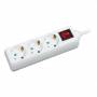 Logilink - LogiLink LPS206 3AC outlet(s) 1.4m White power extension