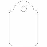 Agipa - Schmuckanhnger, 15 x 24 mm Inhalt: 1000 Etiketten (00388)