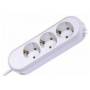 Bachmann - SMART - Verlngerungsschnur - Ausgangsanschlsse: 3 (3 x Strom Typ F) - 1,5m - wei (388.270)